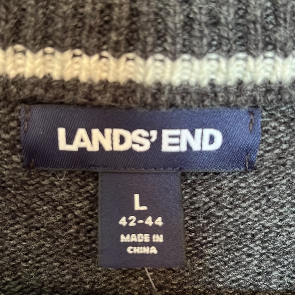 NWT Lands’ End Tundra Fairisle Sweater - Picture 2 of 5